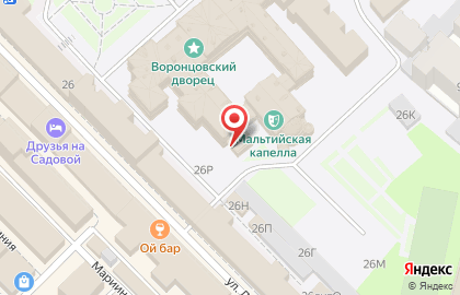 СПбСВУ, Санкт-Петербургское суворовское военное училище на карте
