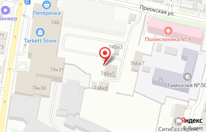 Магазин стройматериалов в Нижнем Новгороде на карте