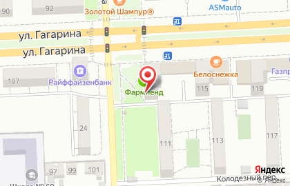Магазин Галерея продуктов на улице Карбышева на карте