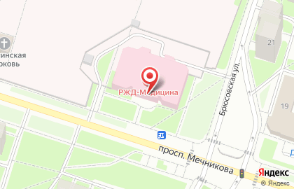 Бассейн дорожная клиническая больница на карте