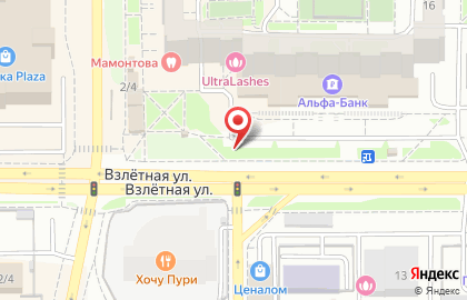 Рекламные щиты (6*3), Советский район, Ориентир-М на Взлётной улице на карте