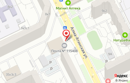 Почта Банк в Москве на карте