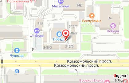 Мастерская по ремонту обуви и изготовлению ключей в Челябинске на карте