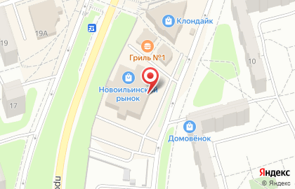 Магазин кондитерских изделий на проспекте Запсибовцев на карте