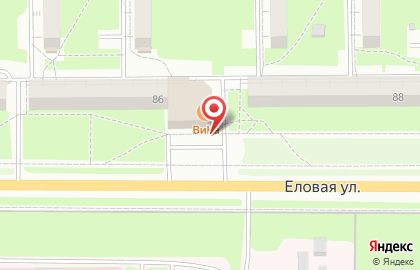 Банкомат МИнБанк на Еловой улице на карте