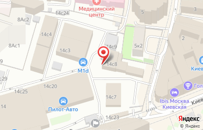 Автокомбинат №1 на карте