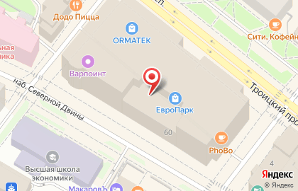Магазин игрушек Toy.ru в ТЦ ЕвроПарк на карте