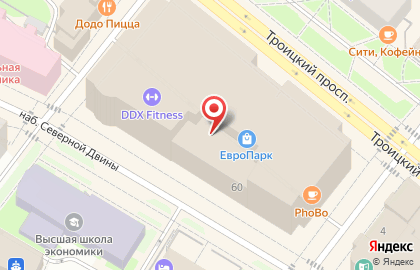 Студия Букетерия на Троицком проспекте на карте