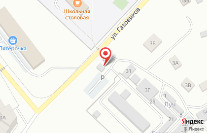 Автостоянка в Перми на карте