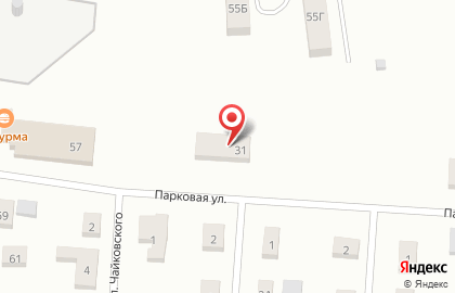 Детский сад №9 на Парковой улице на карте