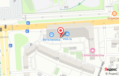 Магазин Вкусняшка в Центральном районе на карте