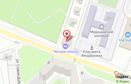 Ресторанный комплекс на карте