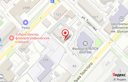 Архитектурная мастерская Тоскина на карте