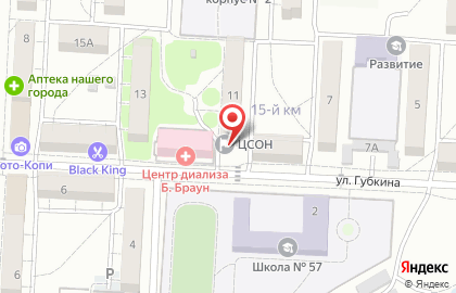 Кировский центр социального обслуживания населения в Кировском районе на карте