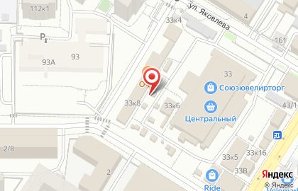 Павильон по продаже печатной продукции Дилижанс в Центральном районе на карте