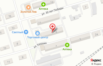 СберБанк на улице Кирова на карте
