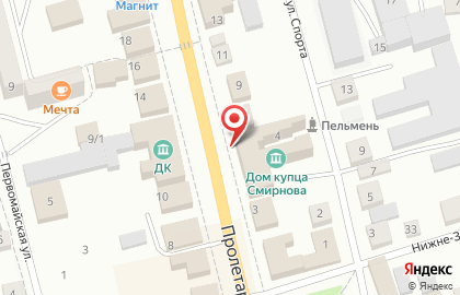 Производственно-торговая компания Бюрократ на Пролетарской улице на карте
