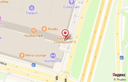 Кофейня МакКафе на Варшавском шоссе на карте