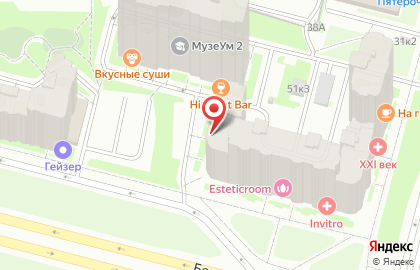 Магазин Красное & Белое в Санкт-Петербурге на карте