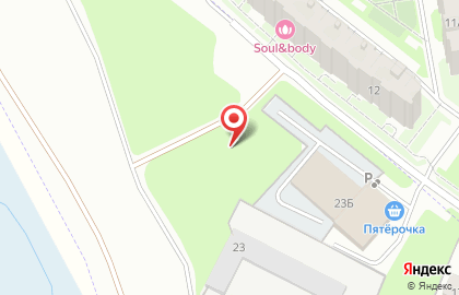 Автостоянка в Пскове на карте