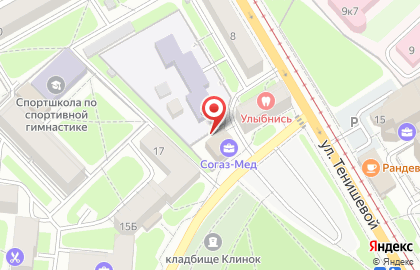 Банкомат, Среднерусский банк Сбербанка России, ОАО, Смоленское отделение №8609 на карте