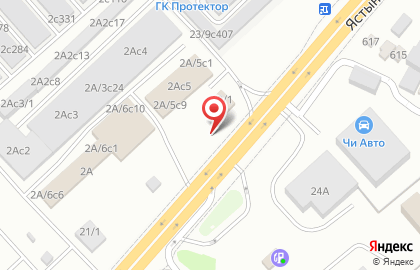 Автосервис Аарон-авто на Ястынской улице на карте