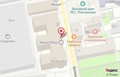 Бизнес-центр Mezon Plaza на карте