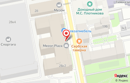 Бизнес-центр Mezon Plaza на карте