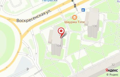 Магазин Красное & Белое в Архангельске на карте