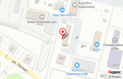 Мировой судья Коннова О.В., г. Заречный на карте