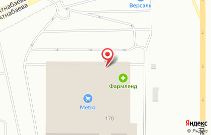 Мелкооптовый гипермаркет Metro Cash & Carry в Кировском районе на карте