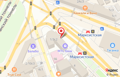 МТС-Банк в Москве на карте