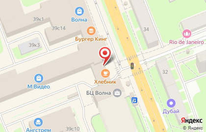 Банкомат Промсвязьбанк на Большой Санкт-Петербургской улице, 39 на карте