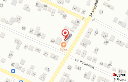 Кафе быстрого питания в Минеральных Водах на карте