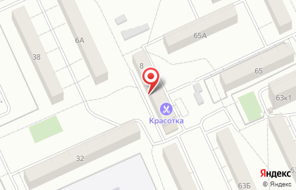Гипермаркет Пятёрочка в Советском районе на карте