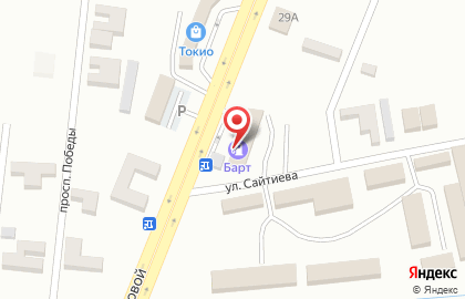 Барт на карте