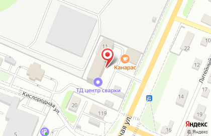 Торговая компания Промтехкомплект на Литейной улице на карте