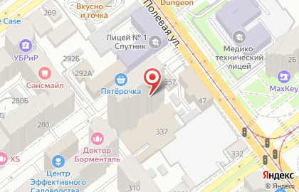 Содружество в Ленинском районе на карте