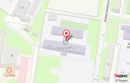 Многолестниц на карте