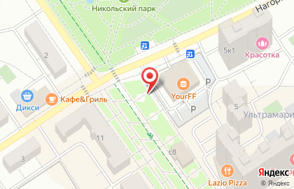 Продовольственный магазин, ООО Лада на карте