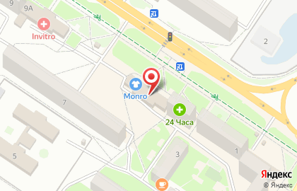Супермаркет Монетка, супермаркет на проспекте Шахтёров на карте