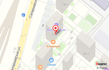 Вокруг Слуха на карте