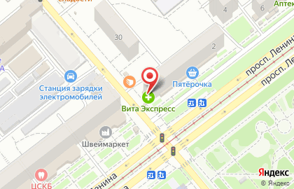 Ателье Мода в Октябрьском районе на карте