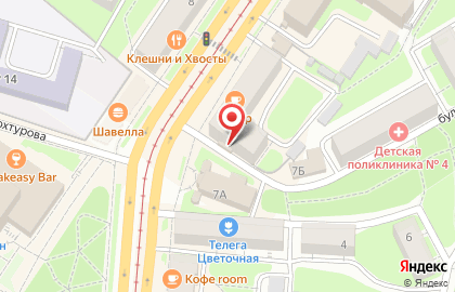 Салон Цветы с любовью на проспекте Гагарина на карте