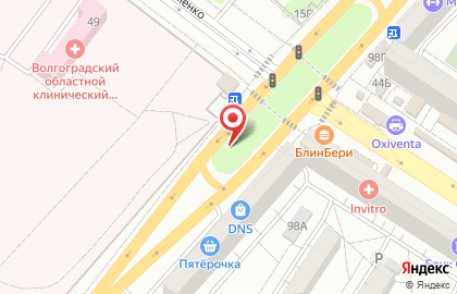 Билборды (6х3 м) от РГ Дрим в Краснооктябрьском районе на карте