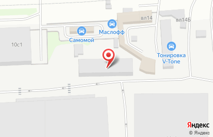 Видновский троллейбусный парк, МУП на карте