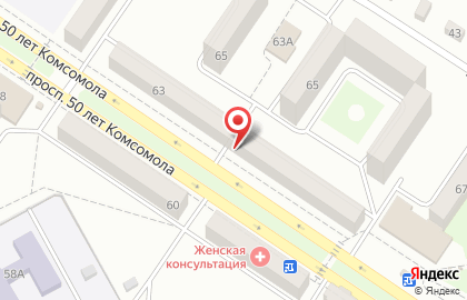 ПочтаБанк, ПАО в Междуреченске на карте