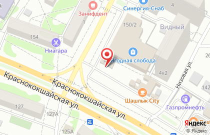 Кафе Добрый Шаурмишка на Краснококшайской улице на карте