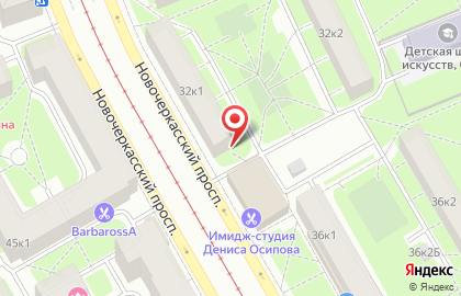 Магазин Медовый мир на Новочеркасском проспекте на карте
