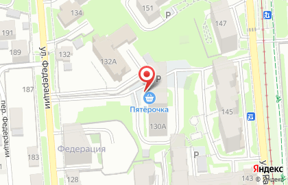 Симулятор механического тира Telephone на улице Федерации на карте